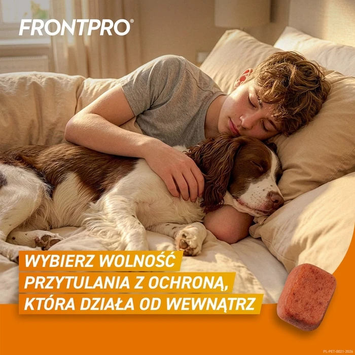 FRONTPRO χάπια κατά ψύλων και κροτώνων για σκύλο (>10-25 kg) - 3x 68 mg
