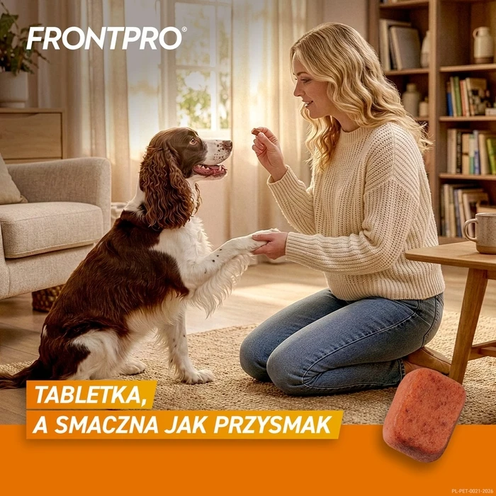 FRONTPRO χάπια κατά ψύλων και κροτώνων για σκύλο (>10-25 kg) - 3x 68 mg