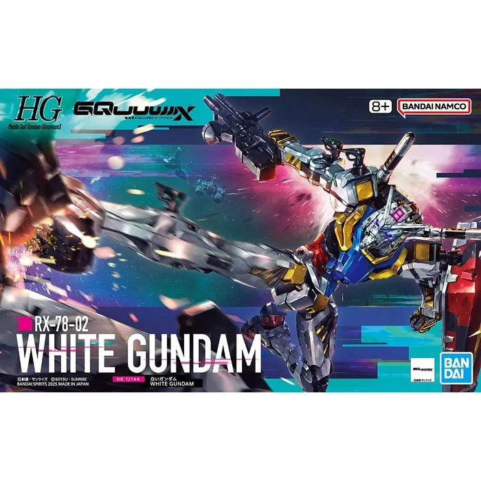 HGGQ 1/144 RX-78-02 ΛΕΥΚΟ ΓΚΑΝΤΑΜ (Bandai Spirits)