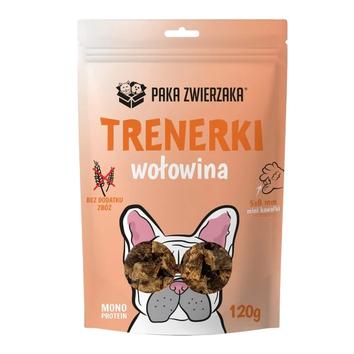 PAKA ZWIERZAKA Beef treats Mono - Dog Treat - 120 g