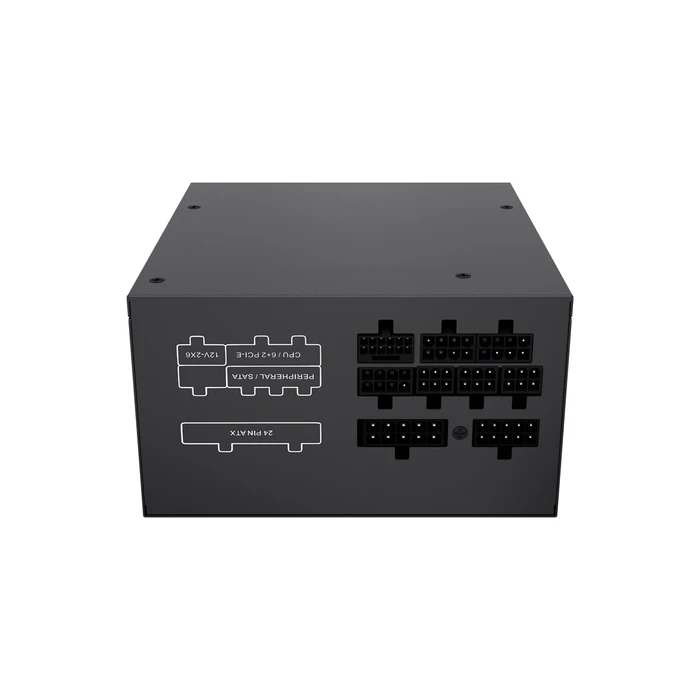Τροφοδοτικό Gembird Fornax Power 750W 80+ Gold Modular Μαύρο