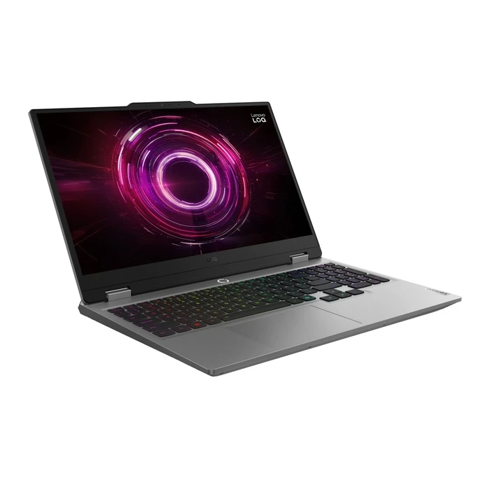 Lenovo LOQ 15AHP10 — 15.6" FHD IPS 144Hz Gaming Laptop, AMD Ryzen 7 250, NVIDIA GeForce RTX 5050 8GB, 16GB DDR5-5600, 512GB NVMe SSD, 60Wh, Windows 11, Luna Grey (US Keyboard)