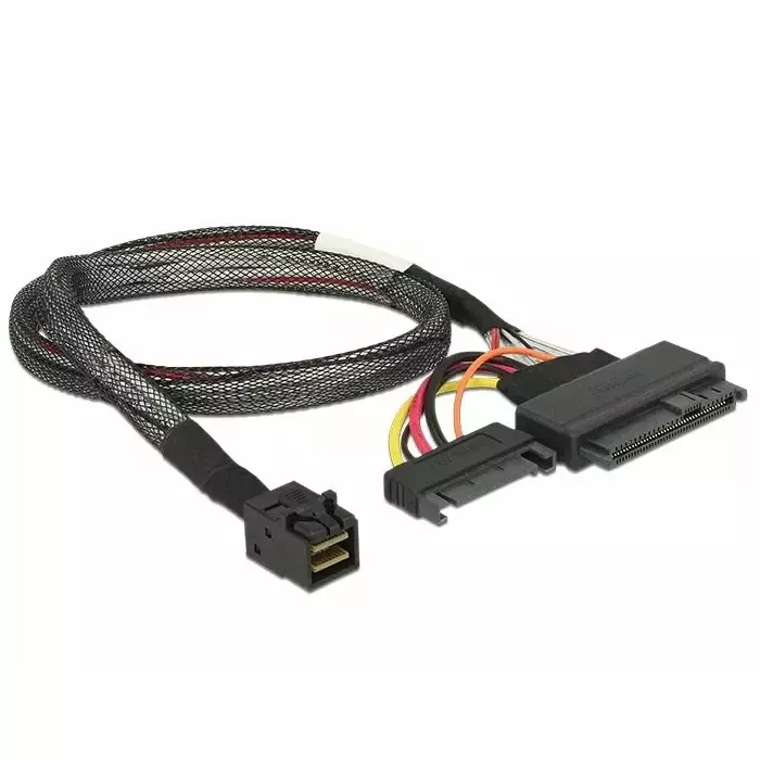 Καλώδιο Delock SFF-8643 -> U.2 SFF-8639 + SATA 15Pin 0.50m