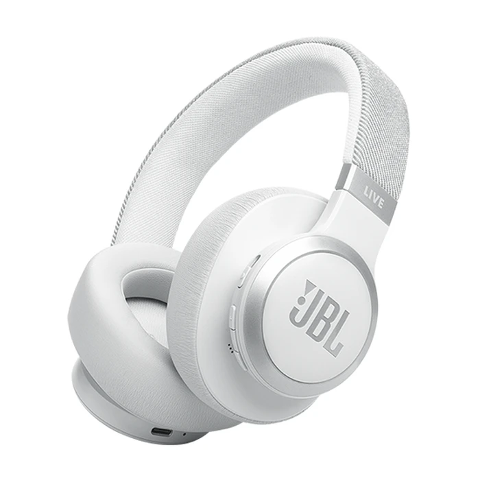 Headphones JBL Live 770NC Over Ear Bluetooth - White