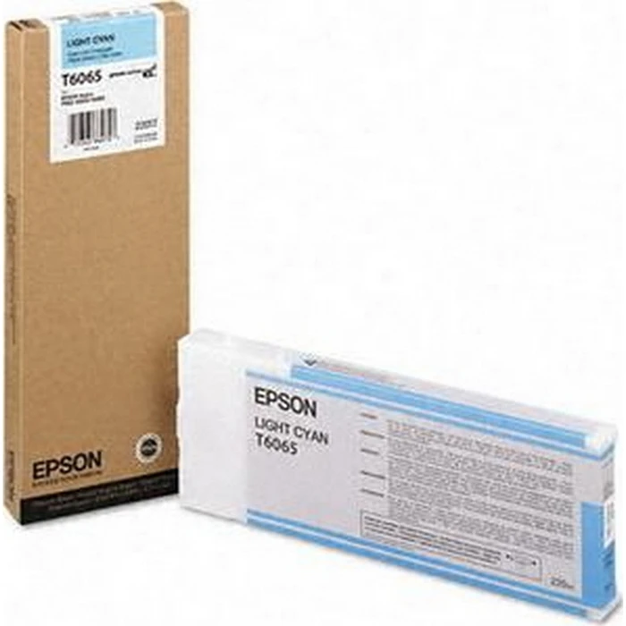 Μελάνι Epson light cyan T 606 220 ml T 6065