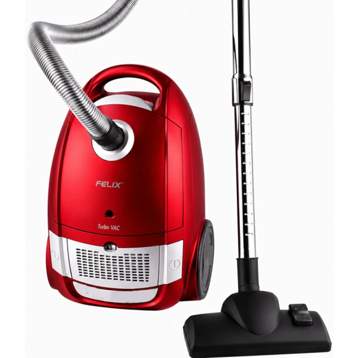 Turbo VAC FVC-8005/RD Felix Bag Vacuum Cleaner