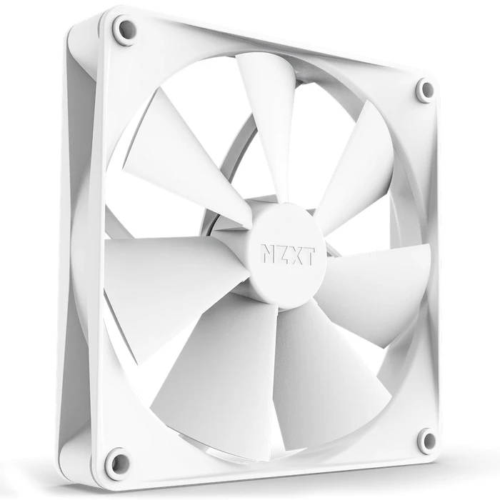 Case Fan 14cm Nzxt F140P White Fluid Dynamic Bearing Static Pressure Fan