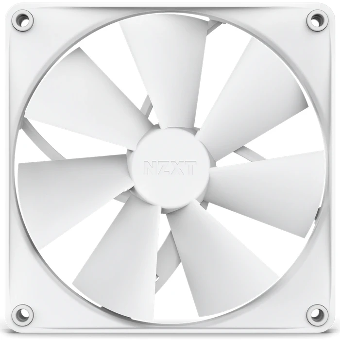 Case Fan 14cm Nzxt F140P White Fluid Dynamic Bearing Static Pressure Fan