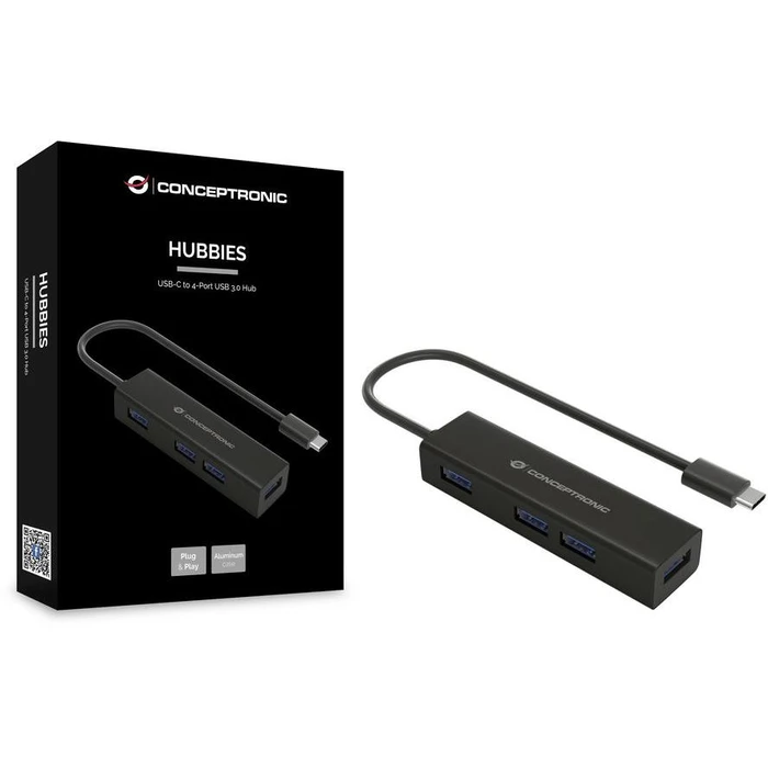 USB Hub CONCEPTRONIC 4-port 3.1 / C-> 4x3.0