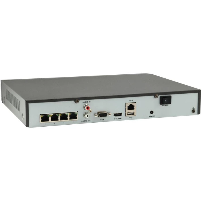 Καταγραφικό LevelOne NVR-0504 4-channel network video record. PoE H.265 / 264