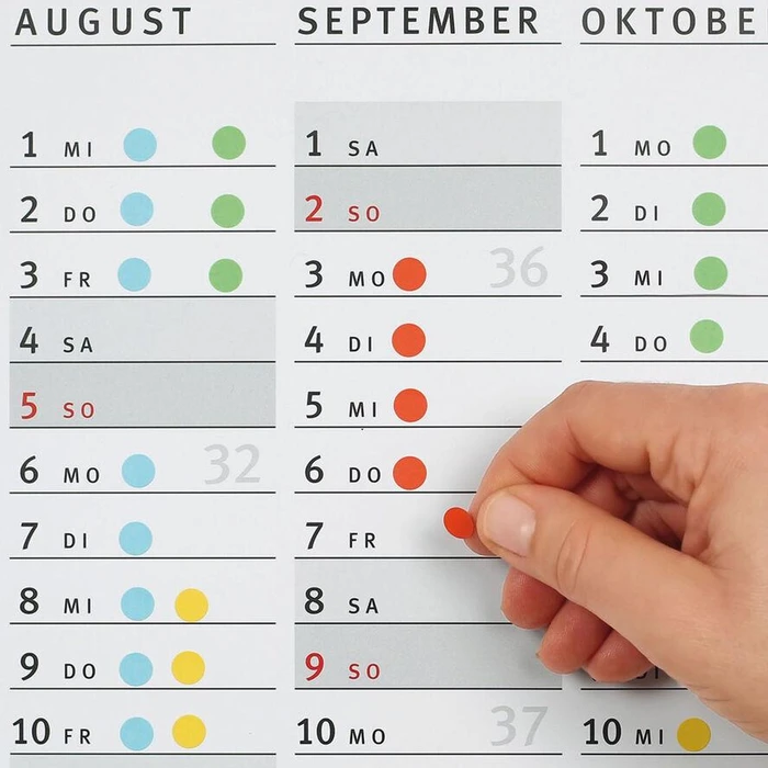 Ετικέτες Herma multi-purpose Green 8 mm round 5632 pcs.