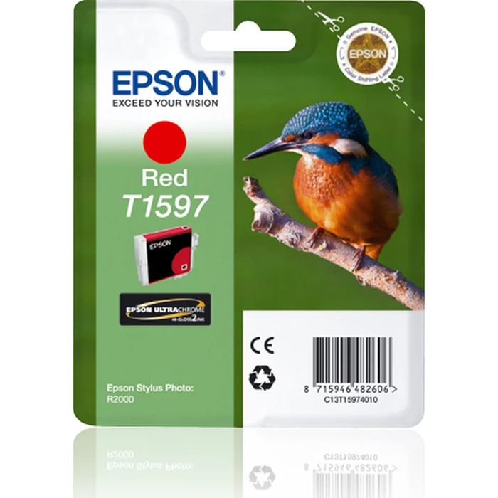 Μελάνι Epson red T 159 T 1597
