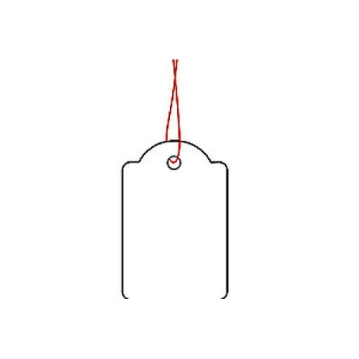 Ετικέτες Herma hang tags 25x38 mm with thread Red 1000 pcs