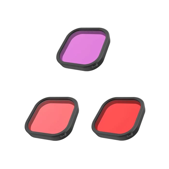 Αξεσουάρ Lens waterproof filter set Telesin for GoPro Hero 9 / Hero 10 / Hero 11 (GP-FLT-904)