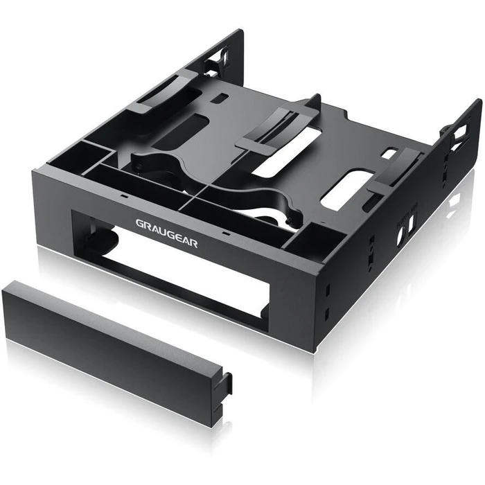 Πλαίσιο Για Σκληρούς Δίσκους GrauGear for 2x 2,5" & 3,5" HDD/SSD in 5,25"