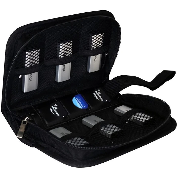 Θήκη MediaRange archiving folder for PENsticks 3SD cards black