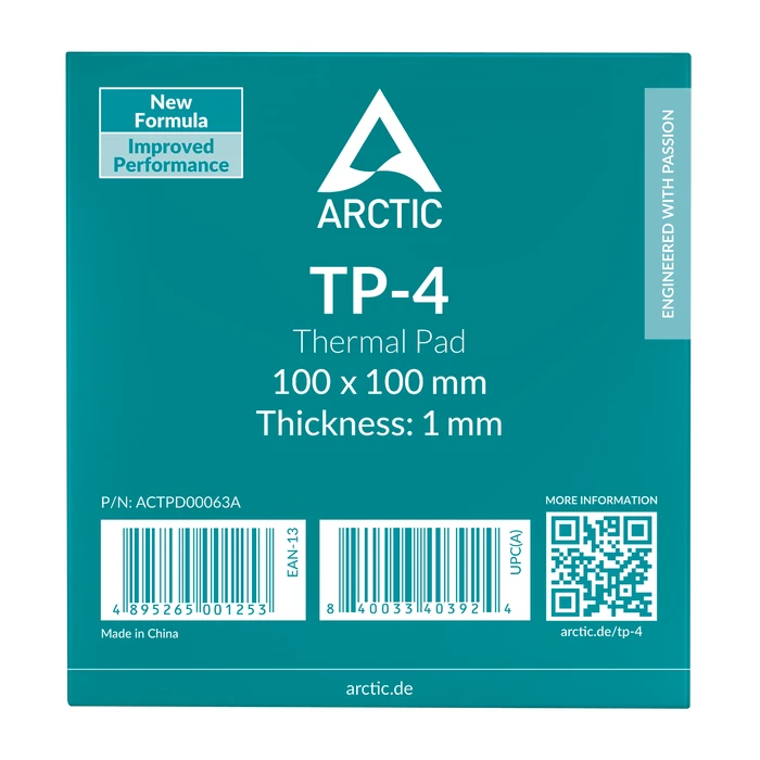 Arctic Thermal Pad TP-4 - 100 x 100 mm - 1 mm