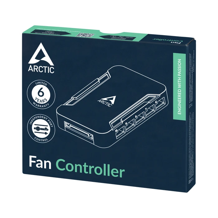 ARCTIC 10-Port PWM Fan Hub ACFAN00351A - Black