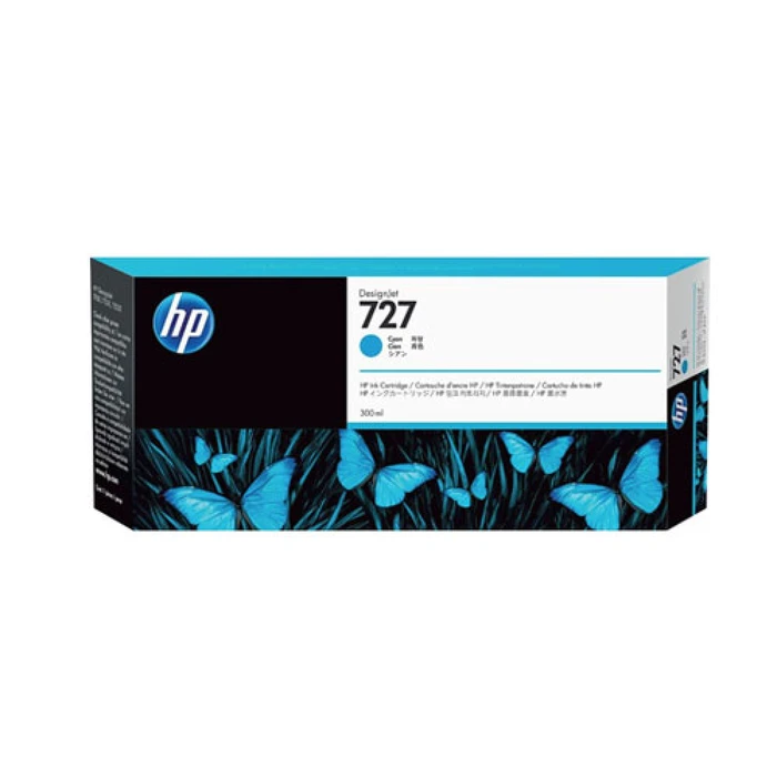Μελάνι HP No 727 Cyan (F9J76A)