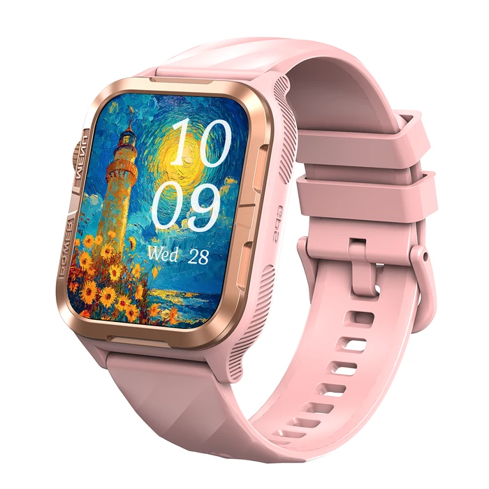 Blackview W10 Pro 46mm Smartwatch με Παλμογράφο (Ροζ)