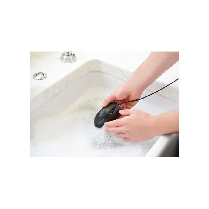 Ποντίκι Ενσύρματο Kensington Pro Fit washable, waterproof, black