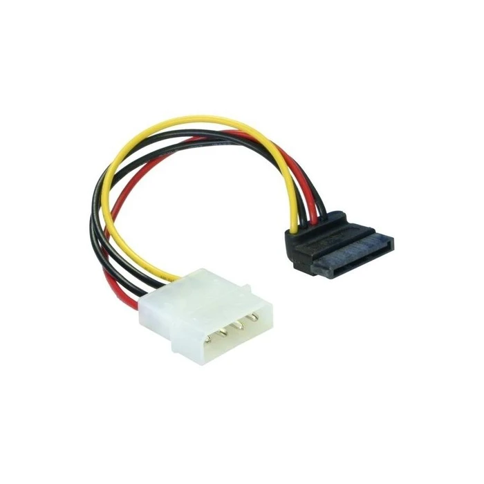 Καλώδιο Delock SATA 15Pin down -> Molex 4Pin Bu/St intern