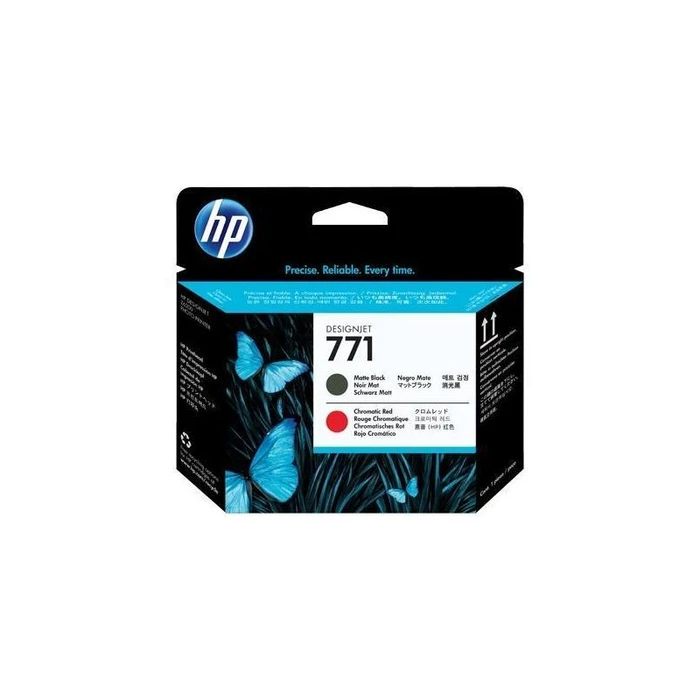 Μελάνι Hewlett-Packard 771 - matte black, chromatic red - printhead