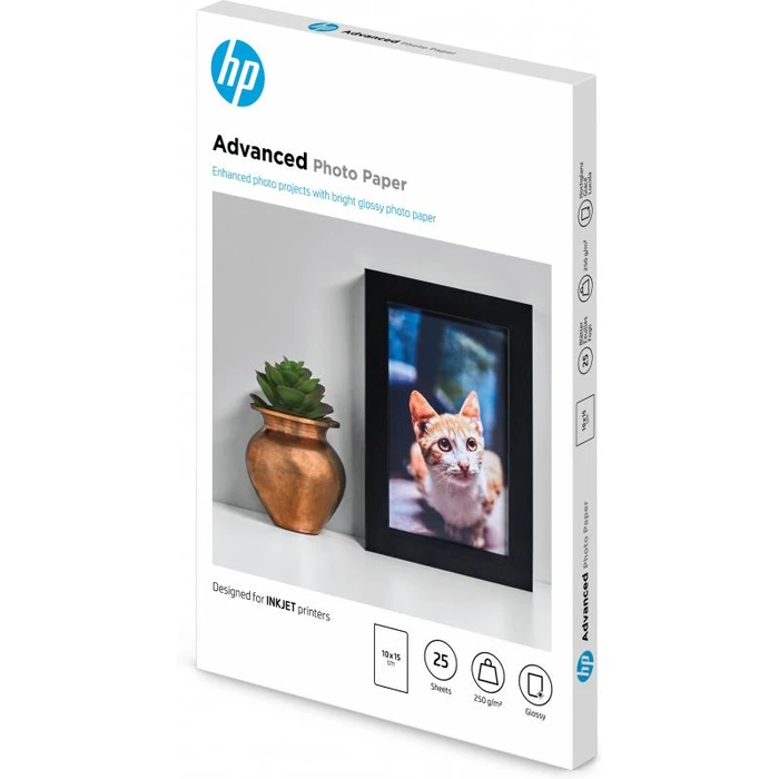 Φωτογραφικό Χαρτί HP Paper Advanced Glossy (Q8691A)