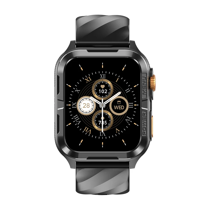 Blackview W10 Pro 46mm Smartwatch με Παλμογράφο (Μαύρο)