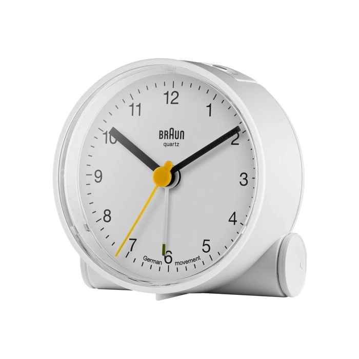 Ρολόι Ξυπνητήρι Braun BNC 001 WH white