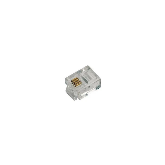 Βύσματα Logilink Modular Plug for flat cables, RJ11 6P4C