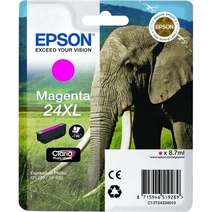 Μελάνι Epson XL magenta Claria Photo HD T 243 T 2433