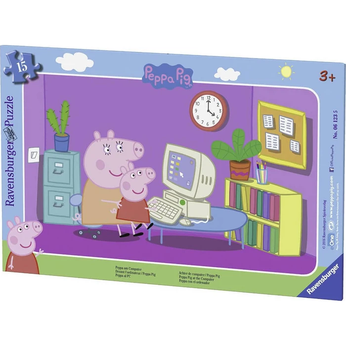 Παζλ Ravensburger Frame Peppa The Ping (15pcs) (06123)