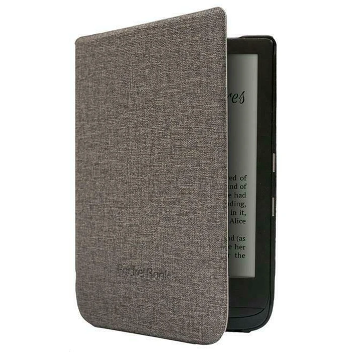 Θήκη Tablet Pocketbook Pu Gray Cover Shell Series (Basic 4, Basic Lux 2, Touch Lux 4, Touch Lux 5, Touch HD 3, Color) (WPUC-627-S-GY)