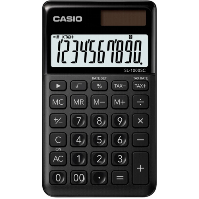 Αριθμομηχανή Casio SL-1000SC-BK black