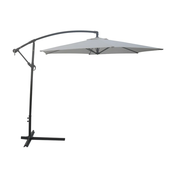 myResort Garden Umbrella 3m Ecru Aluminum Elliptical