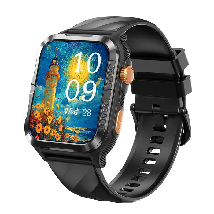Blackview W10 Pro 46mm Smartwatch με Παλμογράφο (Μαύρο)