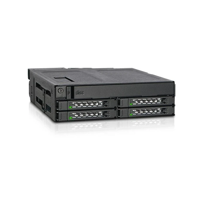 Πλαίσιο Για Σκληρούς Δίσκους Backplane IcyDock 4x6,3cm SATAI-III in 1x5,25" HDD/SSD black retail