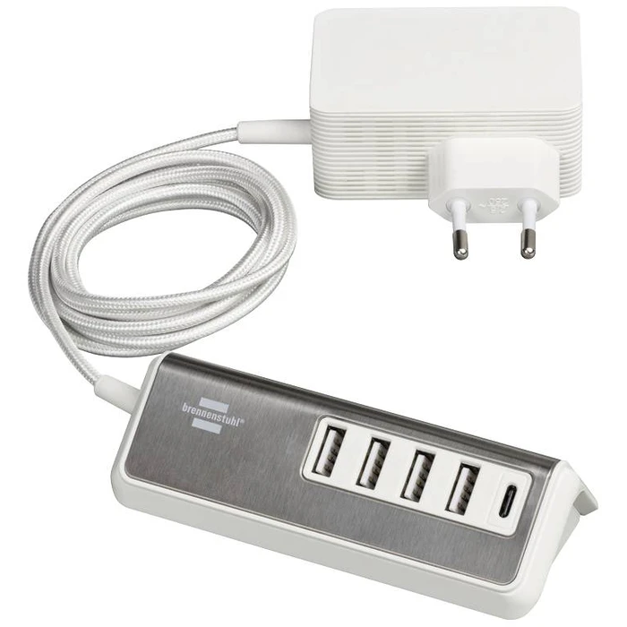 USB Hub Brennenstuhl USB Multi with 1,5m 4xUSB TYP A + 1x TYP C