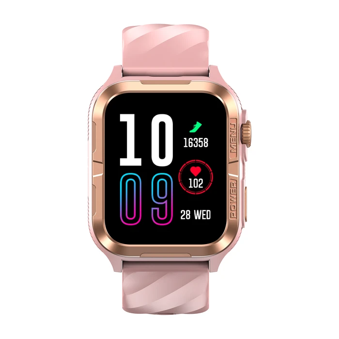 Blackview W10 Pro 46mm Smartwatch με Παλμογράφο (Ροζ)