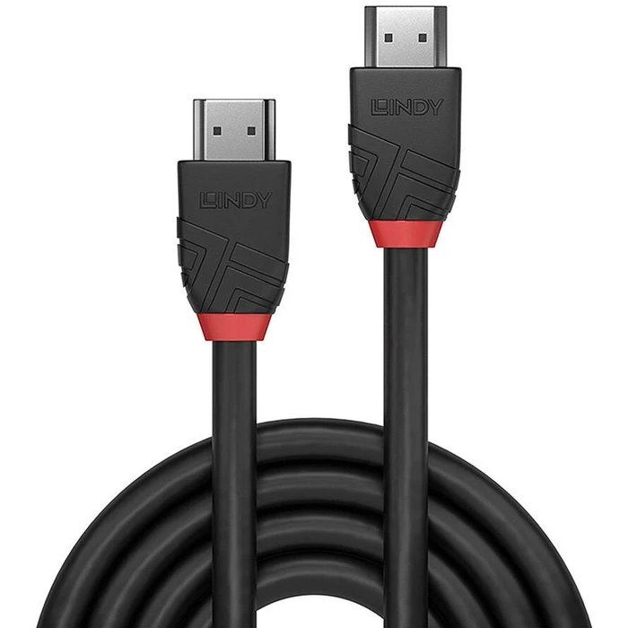 Καλώδιο HDMI Lindy High Speed Black Line 2m
