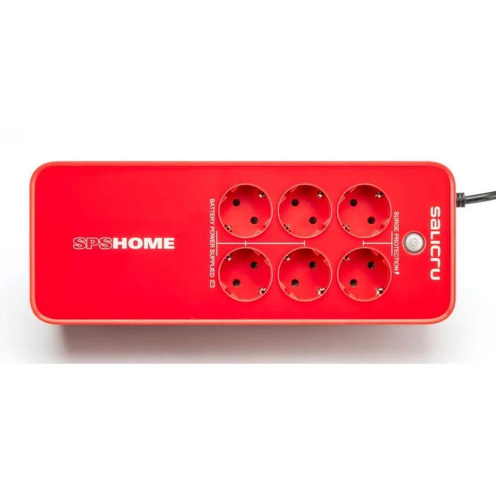 UPS Salicru SPS 650 HOME, Offline, 6 Plugs, 650VA/360W, USB