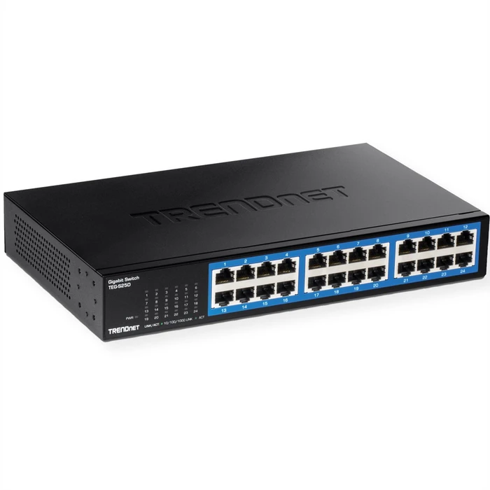 Network Switch Trendnet 24 Port Gbit Desktop /w metal