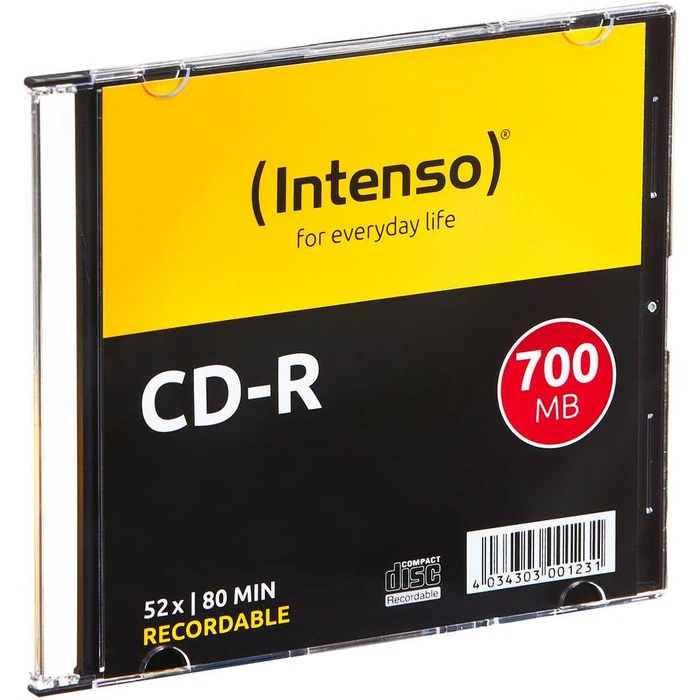 CD-R Intenso 700MB 10pcs Slimcase