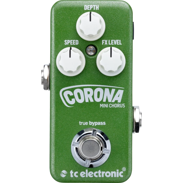 TC Electronic Corona Mini Chorus Effect Pedal for Electric Guitar & Electric Bass