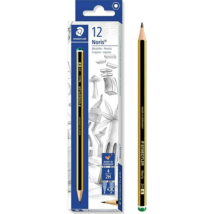 Μολύβια Staedtler Noris 2H 100% PEFC 12pieces