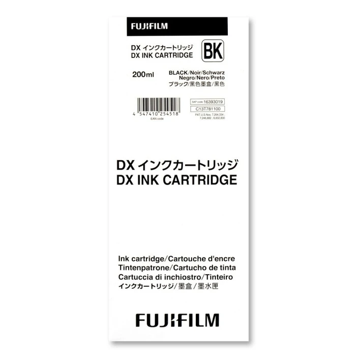 Μελάνι Fujifilm DX 200 ml black