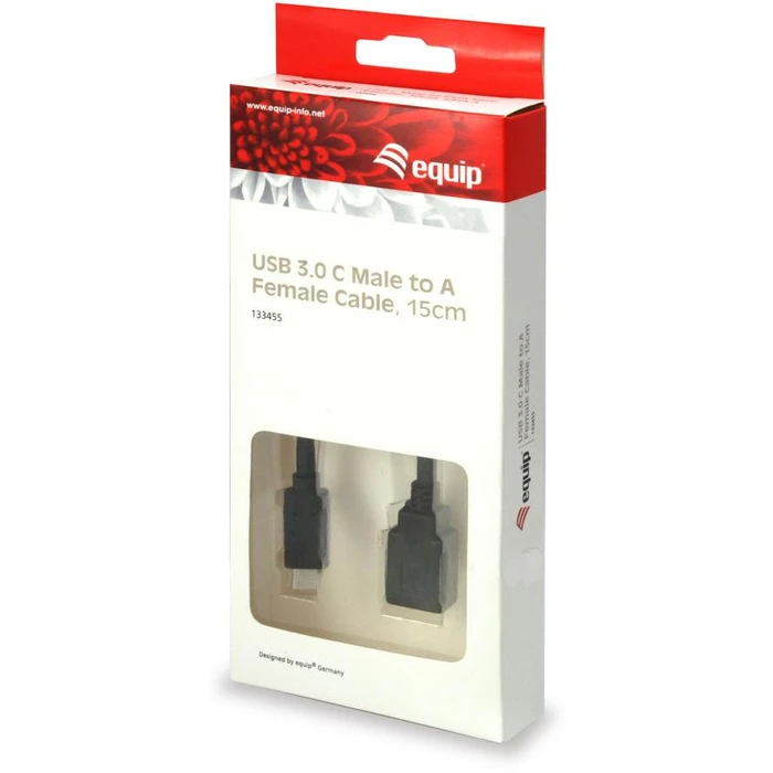 Αντάπτορας Equip USB-C -> USB 3.0 0.15m male / female black