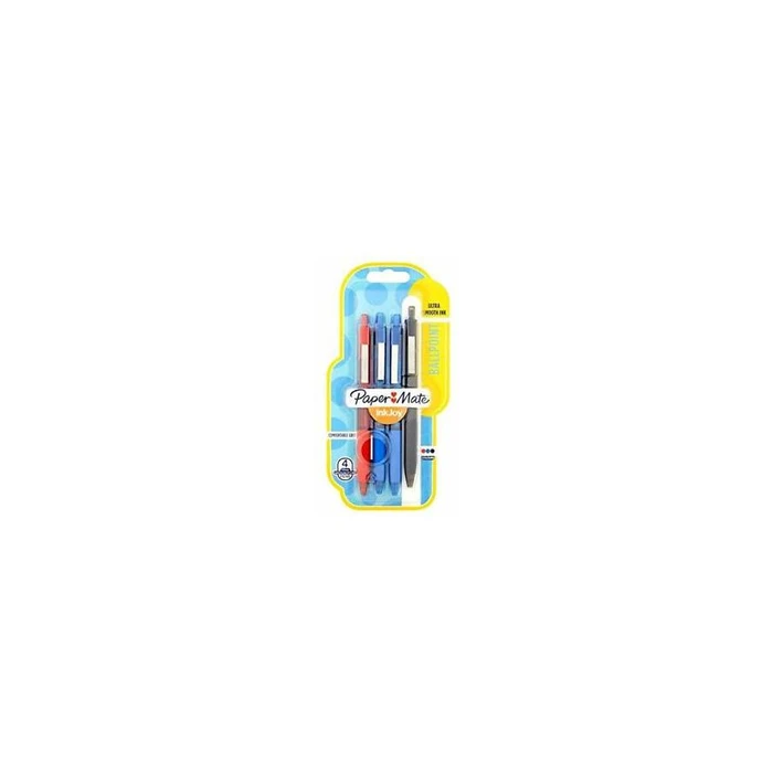 Στυλό Papermate InkJoy 300 RT M 4 Stk. S/B/R