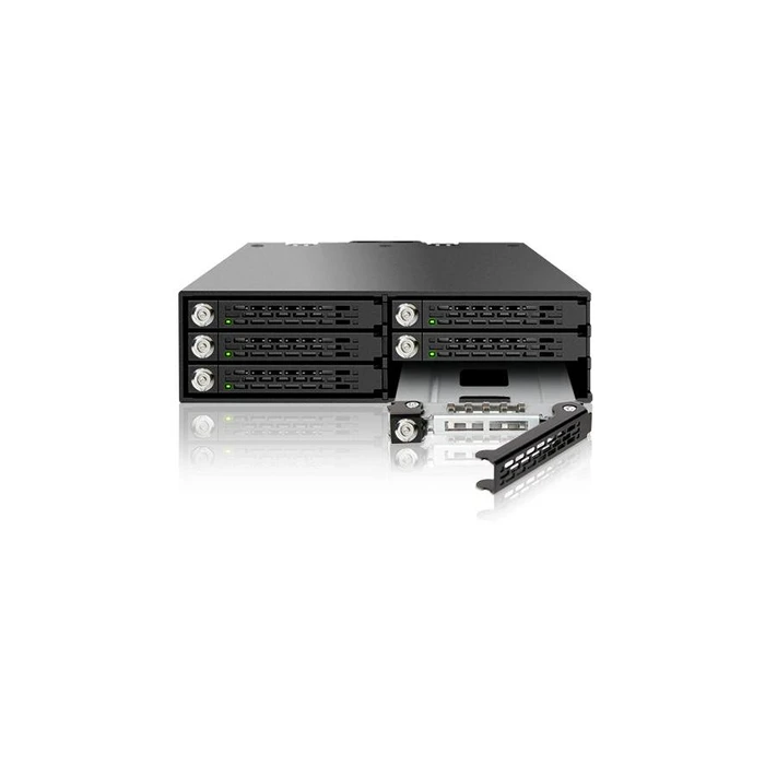 Πλαίσιο Για Σκληρούς Δίσκους IcyDock 6x6,3cm SATAI-III in 1x5,25"SSD bis9,5 KEY